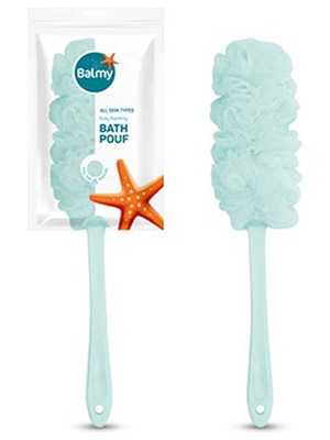 Balmy Naturel Bath Pouf Saplı Köpük Lif