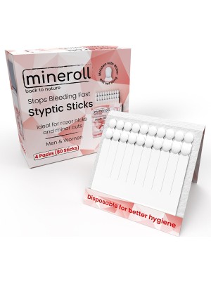 Mineroll Tek Kullanımlık Kan Taşı 20'Li 4 Paket Ciltteki Küçük Kesikler İçin Hızlı Çözüm