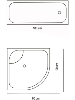 Zethome Tropik Banyo Duş Perdesi 8441 Tek Kanat 1X180X200