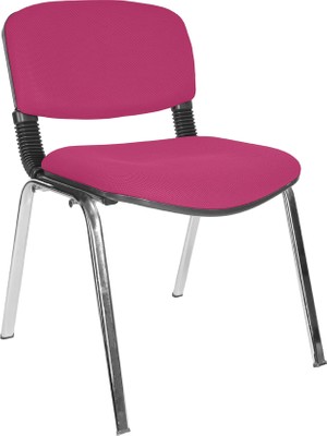 Gizmo Ofis Bekleme Misafir Sandalyesi Koltuğu MK1100 Pembe