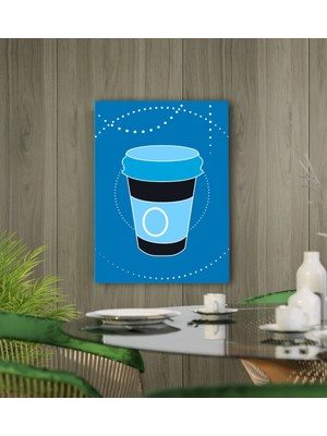 Bk Gift Cafe & Bar & Restaurant Konseptli Kanvas Tablo 50X70CM-70