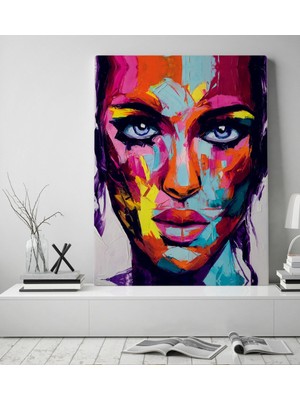 Bk Gift Woman Art Tasarımlı Kanvas Tablo 50X70CM-13