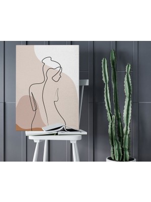 Bk Home Women's Line Tasarımlı Kanvas Tablo 50X70CM-2