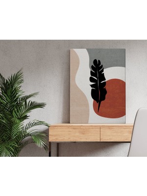 Bk Home Minimalist Style Plant Tasarımlı Kanvas Tablo 50X70CM-3