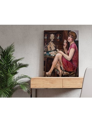 Bk Home Queen Of Hearth Tasarımlı Kanvas Tablo 50X70CM-1