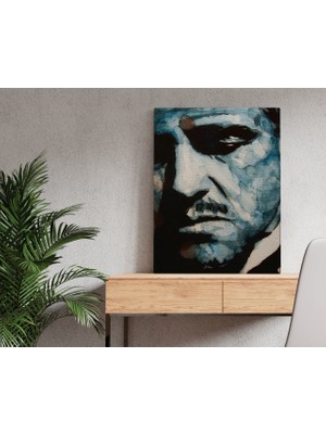 Bk Home The Godfather Tasarımlı Kanvas Tablo 50X70CM-1
