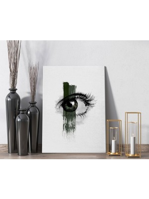 Bk Home Eye See You Tasarımlı Kanvas Tablo 50X70CM-1