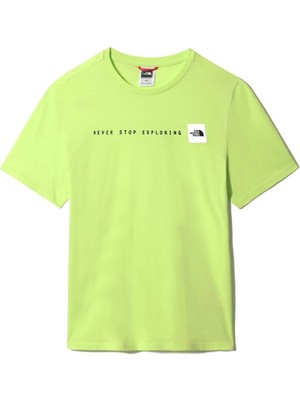 The North Face M S/s Never Stop Exploring Tee - Eu Erkek Tişört