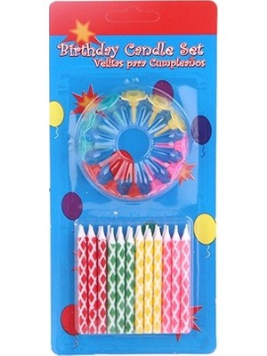 Pasta Market Pasta Markettime Doğum Günü Mumu