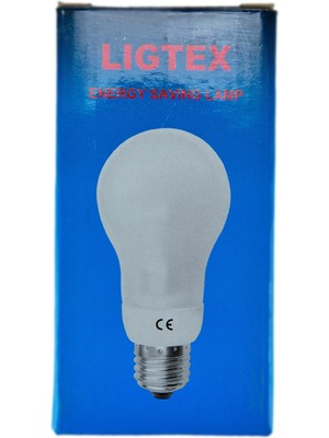 Liğtex 15W 220-240V 650LM 2700K E27 G55 LED Normal Ampul