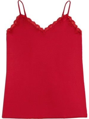Suwen Bordo Soft Touch Lacy Top