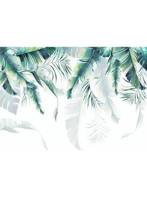 Botanik Özel Tasarım Duvar Kağıdı Vinil