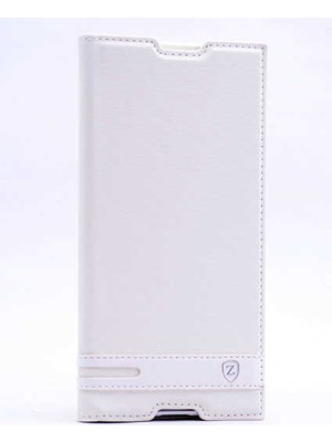 Canpay Sony Xperia Xa1 Ultra Uyumlu Kılıf Yeni Koleksiyon Mıknatıs Kapaklı Pu-Leather Case Cover
