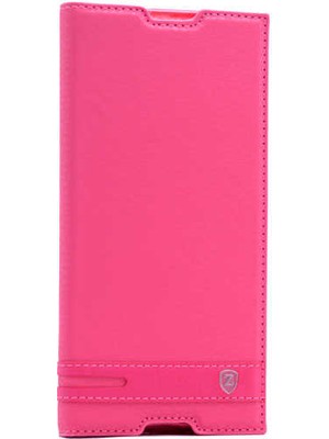 Canpay Sony Xperia Xa1 Ultra Uyumlu Kılıf Yeni Koleksiyon Mıknatıs Kapaklı Pu-Leather Case Cover