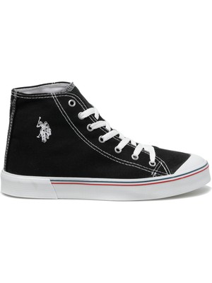 U.S. Polo Assn. Penelope Hıgh 2fx Siyah Unisex Sneaker Ayakkabı