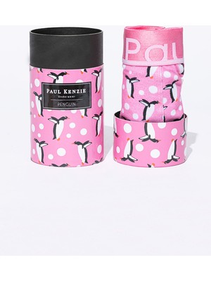 Paul Kenzie Unique Effect Desenli Erkek Boxer - Penguin