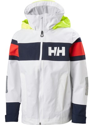 Helly Hansen Hh Jr Salt 2 Jacket White Çocuk Mont / Kaban HHA.41690 HHA.001