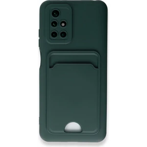 Xiaomi Redmi 10 Kılıf Kartvizitli Kamera Korumalı Silikon Kelvin