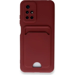 Xiaomi Redmi 10 Kılıf Kartvizitli Kamera Korumalı Silikon Kelvin
