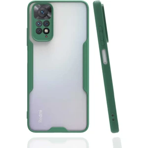 Caseart Xiaomi Redmi Note 11 Global Kılıf Kamera Korumalı Colorful Kapak - Yeşil