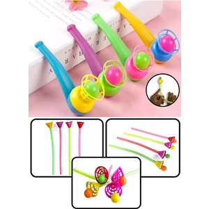Hyd Saksafon Pipet Top Üfleme Oyunu Popit Eğitici Oyuncak