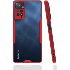 Kzy Xiaomi Redmi Note 11 Pro 5g Global Kılıf Kamera Korumalı Colorful Kapak - Kırmızı