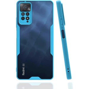 Kzy Xiaomi Redmi Note 11 Pro 5g Global Kılıf Kamera Korumalı Colorful Kapak - Mavi