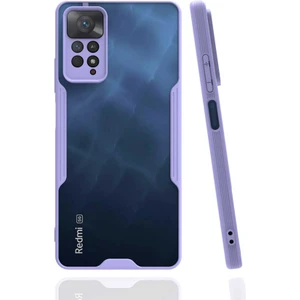Kzy Xiaomi Redmi Note 11 Pro 5g Global Kılıf Kamera Korumalı Colorful Kapak - Lila