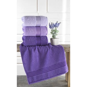 Binnur Home Alia Soft 50X90 cm 3'lü El ve Yüz Havlu Seti