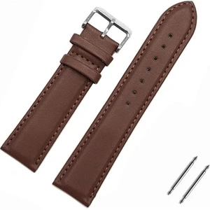 Online Kordon Fossil Saat Uyumlu Klasik Kahverengi Renk Deri Saat Kordonu Kayışı