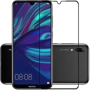 Huawei P Smart 2019 Ekran Koruyucu Ekranı Tam Kaplayan Dayanıklı Cam Ekran Koruyucu