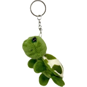 Hd Marketim 15 cm Yeşil Kaplumbağa Tosbik Caretta Caretta Peluş Anahtarlık  Hediye