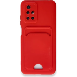 Xiaomi Redmi 10 Kılıf Kartvizitli Kamera Korumalı Silikon Kelvin