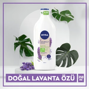 Naturally Good Vücut Losyonu Lavanta 350ml,Kuru Cilt,48 Saat Nemlendirme