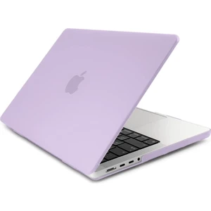 Apple 16" Macbook Pro M1 A2485 Mor Kılıf Koruyucu Kapak