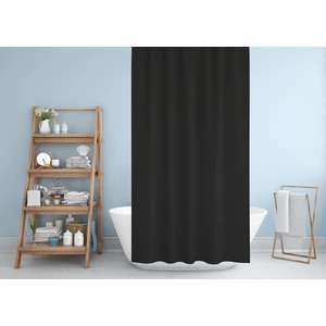 Jackline Banyo Duş Perdesi 0010 Siyah Tek Kanat 240X200