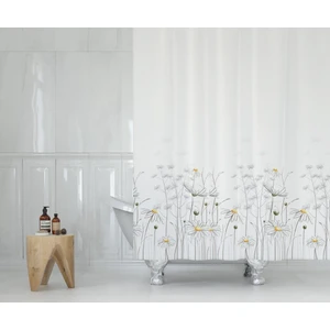 Tropik Banyo Duş Perdesi 8441 Tek Kanat 1X240X200