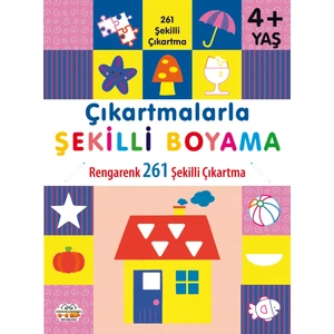 0-6 Yaş Yayınları Çıkartmalarla Şekilli Boyama – 4 Yaş Üstü
