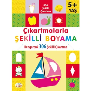 0-6 Yaş Yayınları Çıkartmalarla Şekilli Boyama – 5 Yaş Üstü