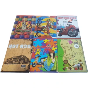 Ve-Gam A5 80 Yaprak Karton Kapak Çizğili Defter
