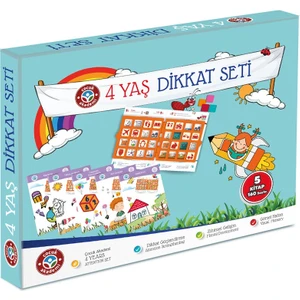 Çocuk Akademi 4 Yaş Dikkat Seti