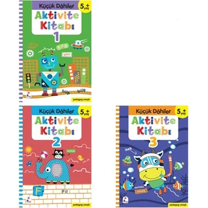 Küçük Dahiler Aktivite Seti : 5 + Yaş ( 3 Kitap Takım )