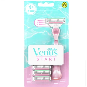 Gillette Venus Start Gövde + 3 Yedek Başlık