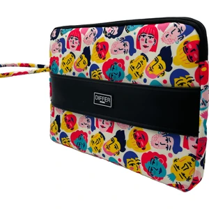Studio 15.6'' Inç Insan-People Desen Su Geçirmez Laptop/macbook/notebook/tablet/evrak Kılıfı