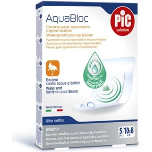 Pic Solution Pic Aquabloc Steril Film Pedli Yara Örtüsü 10CMX8CM 5'li Su Geçirmez