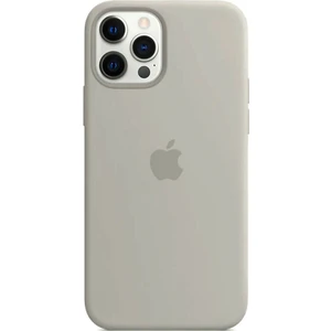 Piyasa Sepeti Apple iPhone 11 Pro Max Uyumlu Logolu Içi Kadife Altı Açık Lansman  Taş Rengi Silikon Kılıf