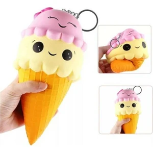 Brother Toys Sukuşi Jumbo Dondurma Yavaş Yükselen Kokulu Büyük Boy Gülenyüz Dondurma Squishy