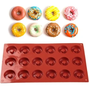 Pasta Market Silikon Donut Kek Kalıbı 18'li