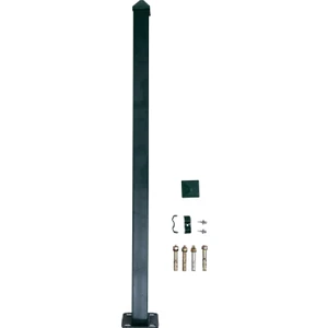 Panel Çit-Yeşil Panel Çit Direği 50 cm