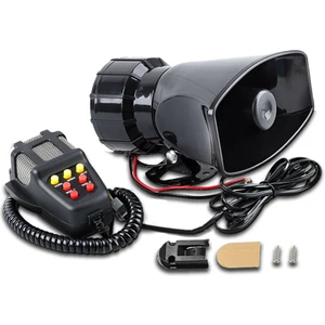 Megafonlu 5 Sesli Polis Sireni